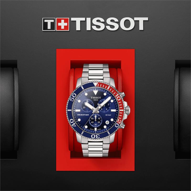 Tissot Seastar 1000 Quartz Kronograf T120.417.11.041.03 Erkek Kol Saati