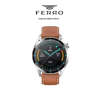 Ferro FSW1109B-K SMART Erkek Akıllı Kol Saati Android Ve Ios Uyumlu	