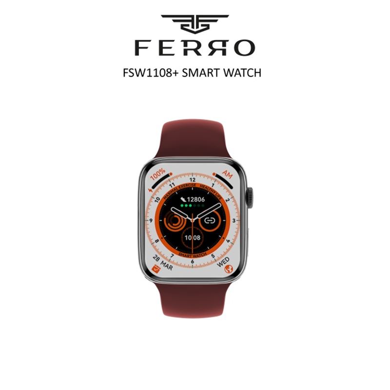 Ferro Watch 9 Android Ve Ios Uyumlu Akıllı Saat FSW1108+-GK