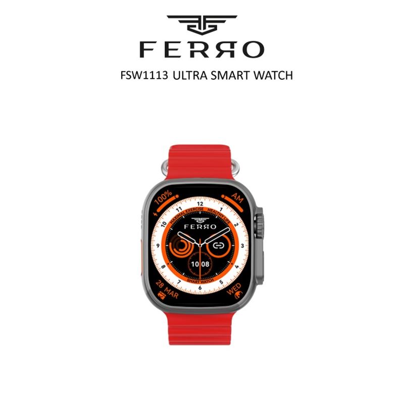 Ferro Ultra Android Ve Ios Uyumlu Akıllı Saat FSW1113-GR