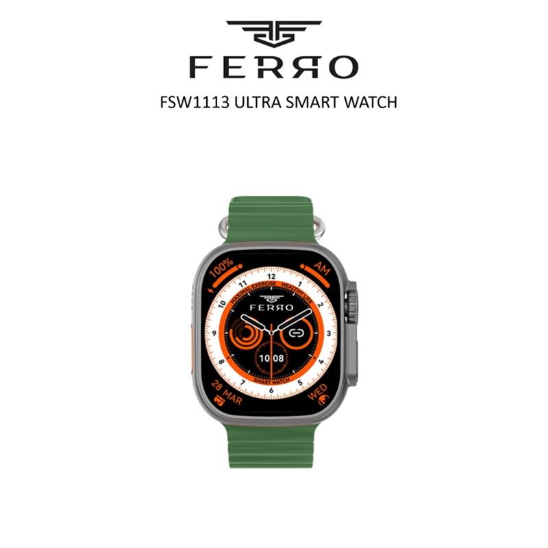 Ferro Ultra Android Ve Ios Uyumlu Akıllı Saat FSW1113-GY
